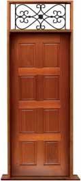 8 panel: double door