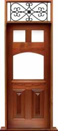 queen anne: single door +  two sidelights