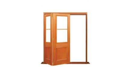 victorian twin light: two door bifold - left or right